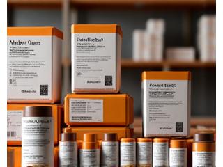 Stacked paint tubes and containers for bulk orders